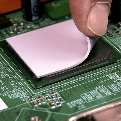 Pad termico morbido flessibile Pad termiconduttore di silicone ISO