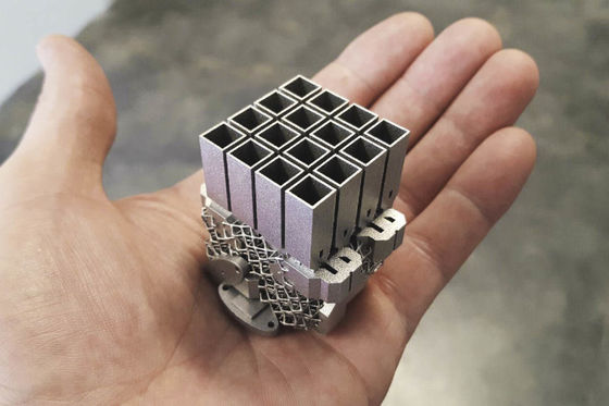 Servizio di stampa 3D in alluminio parti industria personalizzata liscia