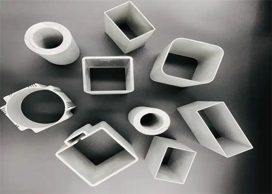 Progetto versatile di forme di tubi quadrati di alluminio estruso di precisione