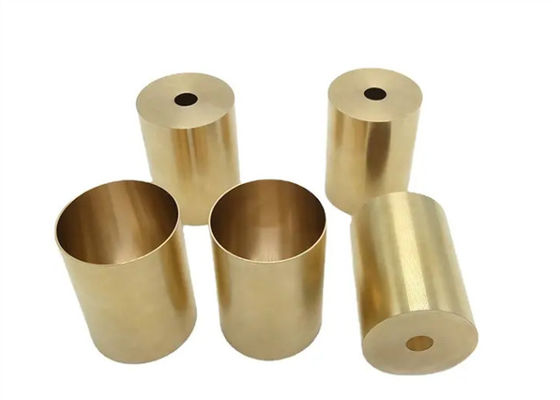 Componente di tornitura in ottone d'oro
