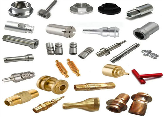 Parti di tornitura precise CNC Componenti di buccia 100% ispezionati