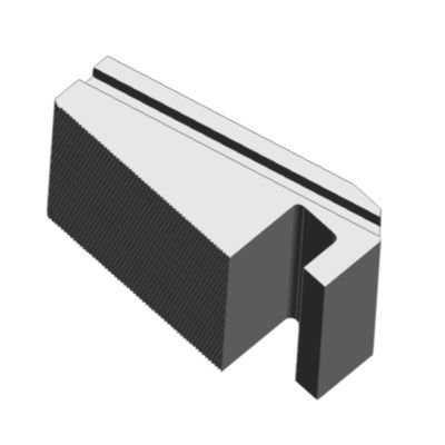 Pinza 005 E1 con metodo di lavorazione CNC e 88,0x56,0x39,0 mm