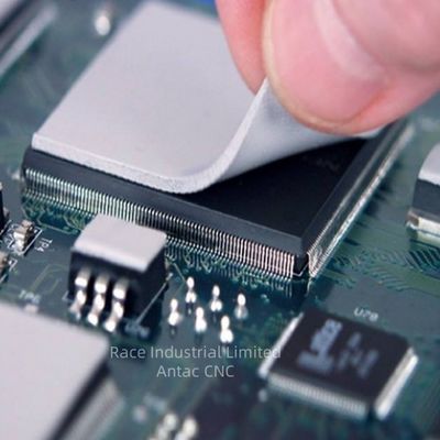 Pad termico in silicone flessibile 0,020-0,200 mm Costante dielettrica 3,49~9,8 1MHz campioni gratuiti