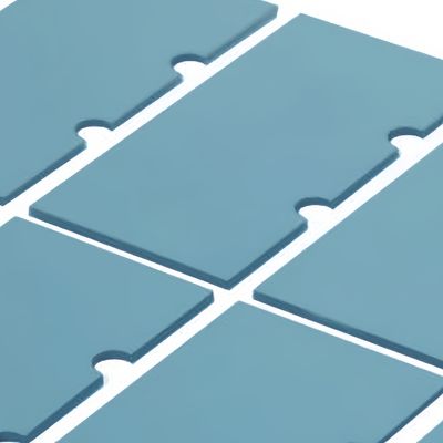 Pad termico in silicone flessibile 0,020-0,200 mm Costante dielettrica 3,49~9,8 1MHz campioni gratuiti