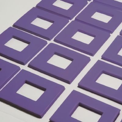 Pad di gomma di silicone grigio ad alta temperatura termicamente conduttivo con campioni da 0,3 mm a 15 mm disponibili