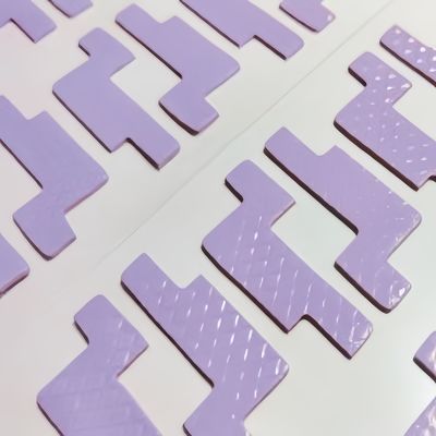 Resistenza ad alto volume Pad termico CPU personalizzato con densità opzionale 3.0±0.5 G/cm3