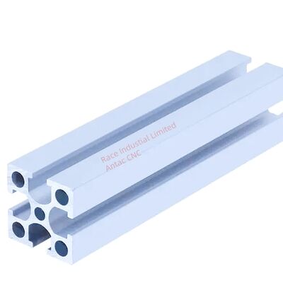 Profili di estrusione di alluminio di finitura sabbiata con dimensioni personalizzate e campioni gratuiti per uso architettonico e industriale