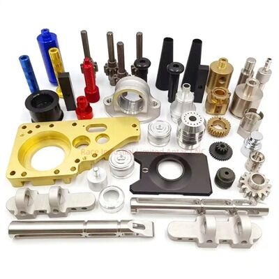 Parti di lavorazione CNC di precisione con rugosità superficiale da Ra0,2 a Ra3,2 e componenti personalizzati anodizzati