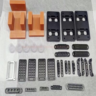 Parti di lavorazione CNC di precisione Ra0.2 Ra3.2 Ruvidità superficiale Componenti personalizzati anodizzati