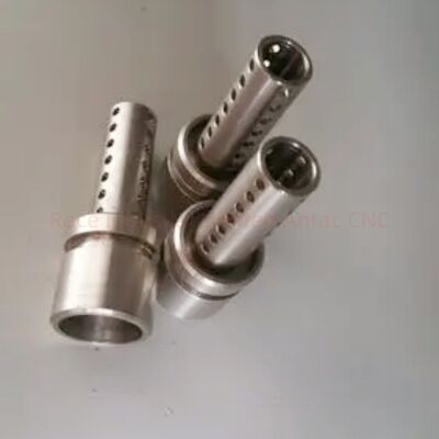 Parti tornite CNC anodizzate e ispezionate al 100%, componenti lavorati di precisione progettati per offrire prestazioni e resistenza alla corrosione