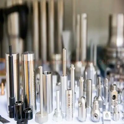 Parti tornite CNC anodizzate e ispezionate al 100%, componenti lavorati di precisione progettati per offrire prestazioni e resistenza alla corrosione